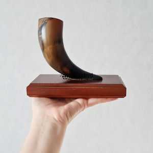 Tradebyd งานหัตถกรรมฮอร์นธรรมชาติงานแฮนด์เมดตกแต่งศิลปะหรูหราของขวัญเป็นมิตรกับสิ่งแวดล้อมสำหรับบ้านและสำนักงาน - Product Image 2