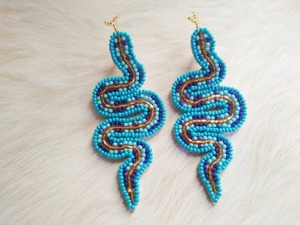 Pendientes de Botón con Cuentas de Semillas Bordadas a Mano de Diseño Indio para Mujer, Clásicos para Fiestas, Multiusos, con Lentejuelas y Bordado de Cuentas - Product Image 3