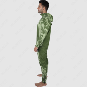 2025 nouveau survêtement imprimé hommes vêtements de sport survêtement en gros automne vêtements Polyester survêtement graphique sweats - Product Image 3