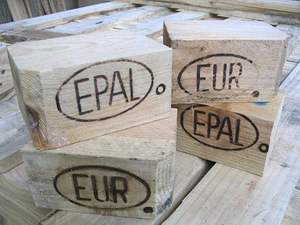 พาเลทยูโร epal ใหม่/ใช้แล้วทำจากไม้เนื้อแข็ง - Product Image 5