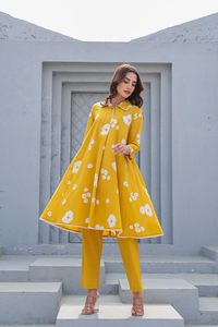 Collection de gros Bas Kurti en coton imprimé Tenue de fête décontractée Col fantaisie Poche Tarifs compétitifs pour Indien Pakistanais - Product Image 2