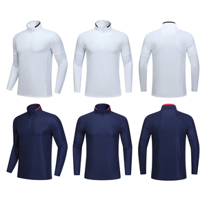 เสื้อมีฮู้ดแขนยาวสำหรับผู้ชายเสื้อเชิ้ตลำลองเข้ารูป5ชิ้นเสื้อกอล์ฟโพลีเอสเตอร์สแปนเด็กซ์สไตล์คลาสสิก - Product Image 2