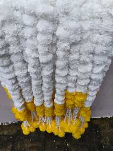 พวงดอกดาวเรืองปลอมสำหรับตกแต่งบ้านและฉากหลังติดเพดานสำหรับทุกโอกาส - Product Image 4