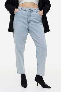 Pantalones Casuales de Mujer de Alta Calidad, Elegantes, Transpirables, Ecológicos, 100% Algodón, Cintura Alta, Corte Recto, Ajuste Regular, Frente Plano, Ligeros - Product Image 2