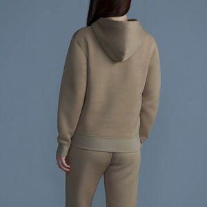 เสื้อฮู้ดผ้าคอตตอนแบบสวมศีรษะสำหรับผู้หญิงเสื้อฮู้ดดี้โอเวอร์ไซส์ระบายอากาศได้2025ล่าสุด - Product Image 6