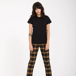 ผู้หญิงแขนสั้นเสื้อ T เสื้อลําลองเสื้อยืดธรรมดาลูกเรือคอ Tee อินเทรนด์หมวกพื้นฐาน Tops สําหรับสาววัยรุ่น T เสื้อ - Product Image 4