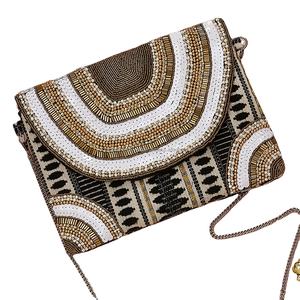 Bolso Banjara bohemio de yute hecho a mano duradero de alta calidad para mujeres y niñas, bolsos tradicionales para fiestas de ARTESANÍA DE LUJO - Product Image 1
