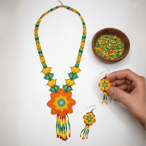 Marigold Meadow Fine Jewelry <b>Set</b> Elegant <b>Beaded</b> Accessories - Product Image 6
