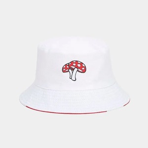 Chapeau seau à dessus plat avec logo personnalisé unisexe Casquette panama parasol pour les loisirs en plein air et la scène décontractée pour la publicité parent-enfant - Product Image 3