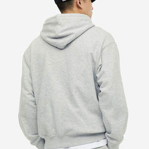 Sweat à capuche d'hiver pour hommes de couleur unie de haute qualité 100% coton multicolore polaire sweat brodé Style Hip Hop - Product Image 6