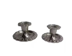 New Arrival Modern Aluminium <b>Candle</b> Holder <b>Set</b> of 2 Handmade <b>Candle</b> Holder For Wedding Party Centerpiece Decor - Product Image 4