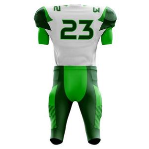 Uniforme de fútbol americano de excelente calidad, nuevo diseño sublimado personalizado, servicio OEM - Product Image 6