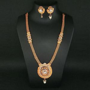 Ensemble de bijoux fins Kriaa Collier Haram en pierre et perles autrichiennes 1109837B - Product Image 1