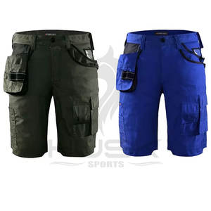 กางเกงขาสั้นเพื่อความปลอดภัยของผู้ชาย,กางเกงใส่ทำงานแบบลำลองแห้งเร็วสำหรับฤดูร้อน - Product Image 4