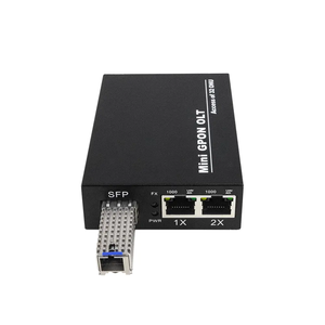 Tragbares Mini-GPON-<span class=keywords><strong>OLT</strong></span> mit 1 Port und 2GE-Uplink, kompakte Glasfasereinheit für FTTH-Netzwerke - Product Image 2