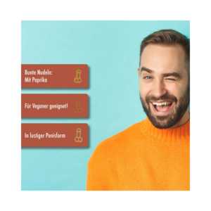 พาสต้ารูปทรงอวัยวะเพศชายสำหรับงานปาร์ตี้สละโสด ทำจากพลาสติกทนทาน - Product Image 5