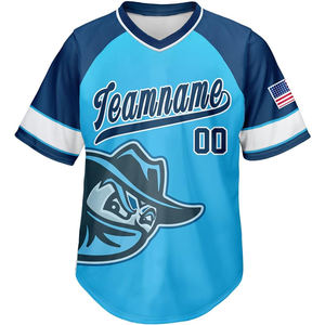 Camisetas de Béisbol Americanas Cosidas al por Mayor, Superventas 2025, Uniformes Personalizados con Tu Nombre, Número y Logotipo - Product Image 3