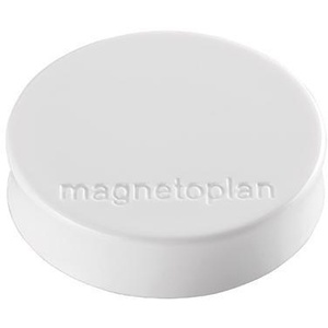 Imanes para Portapapeles Magnetoplan Ergo Medianos 30 x 8 mm 0.7 kg Plástico/Ferrita Blanco Paquete de 10 - Product Image 1