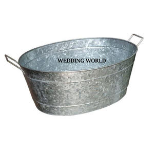 New Metal Planter Bucket Planter Customized Finished Wholesale Planter Top Selling Designer New Metal Planter Pot - Product Image 4