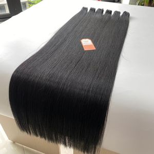 Super Bone Straight Weft Bundles 100 grammes pour une belle perruque complète avec extensions de cheveux humains HD Lace Frontal - Product Image 2