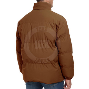 Fabrication en usine Nouvelle arrivée Veste d'hiver à bulles à manches longues pour hommes Veste à bulles personnalisée en gros - Product Image 3