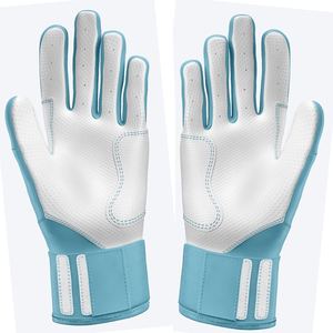 Gants de frappe de baseball EliteGrip Cabretta pour hommes, paume en cuir souple, grip durable, léger, confortable, respirant, entraînement - Product Image 3