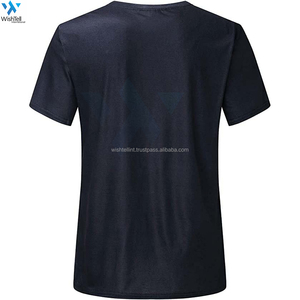 T-Shirt Homme 100% Coton Imprimé Personnalisé avec Logo 150 Gsm Décontracté Unisexe quantité minimale de commande Soie 2 Pièces - Product Image 6
