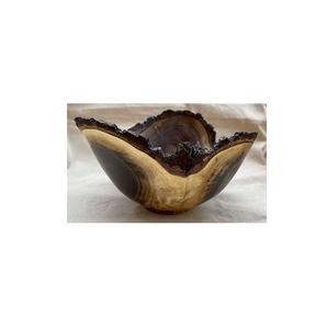 Bol à salade moderne en bois d'acacia, design fruitier, pour mariages, anniversaires, durable, naturel, élégant, bol en bois - Product Image 4