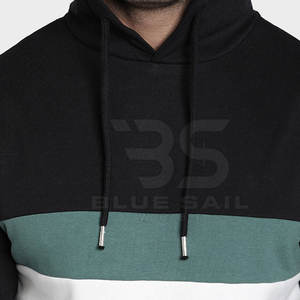 เสื้อฮู้ดสำหรับผู้ชายเสื้อฮู้ดน้ำหนักเบาสีพื้นระบายอากาศ - Product Image 6