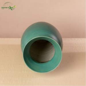 Jarrón de Mesa Art Deco Enrollado de Bambú Hecho a Mano y Personalizable - Decoración Ecológica y Duradera de Thanh Nam Arts JSC - Product Image 4