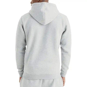 Hot Selling Winter 300g Organic Cotton Hooded Casual Men's Eco-Friendly Streetwear Solid Tracksuits Custom Logo High Quality OEM - Product Image 5