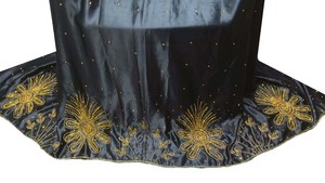 Tissu jacquard perlé uni en taffetas, broderie écologique pour literie et robes de filles pour mariages - Product Image 4