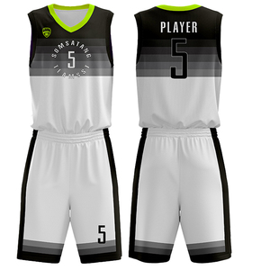 Maillot de basket-ball en polyester 100% grande taille pour garçons, vêtements de sport en maille respirante, uniforme d'été, vêtements de basket-ball certifiés BSCI - Product Image 4