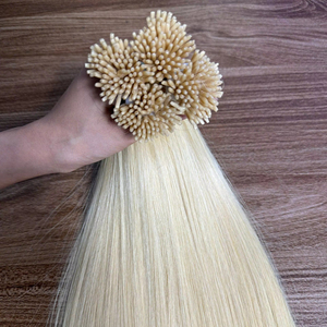 Kératine brute Itip extension de cheveux 100% Remy extension de cheveux naturels humain Double Drawn Vietnam i tip extensions de cheveux en gros - Product Image 1