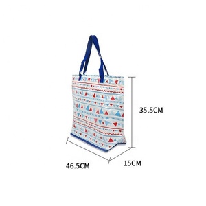 ถุงช้อปปิ้งผ้า PP แบบมีแถบตีนตุ๊กแก - Product Image 6