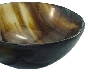 Cuenco de cuerno ligero hecho a mano, acabado pulido con bordes lisos para decoración estética del hogar de granja rústica Vintage - Product Image 3