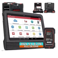 Para LAUNCH X431 PRO V5.0 OBD2 escáner bidireccional sistemas completos herramienta de escaneo de diagnóstico 30 + servicio de reinicio codificación ECU profesional