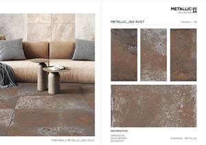 600X1200 PAPIER PEINT SCULPING CARREAUX EN PORCELAINE ÉMAILLÉE FINITION MATE DURABLE ÉTANCHE RÉSISTANT AUX RAYURES FABRIQUÉ EN INDE POUR L'INTÉRIEUR - Product Image 3