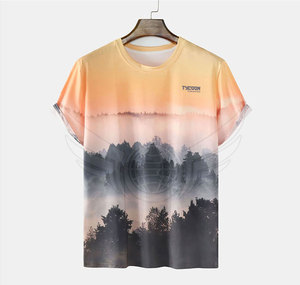 T-shirt manches courtes homme, imprimé personnalisé, prix de gros - Product Image 1