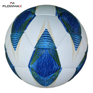 Flowmax Football d'équipe de football extérieur personnalisé fait nouveauté dernière conception imprimé multicolore Sport équipe de football - Product Image 4