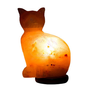 โคมไฟเกลือรูปแมวมาใหม่ล่าสุดโคมไฟเกลือทรงแมว - Product Image 4