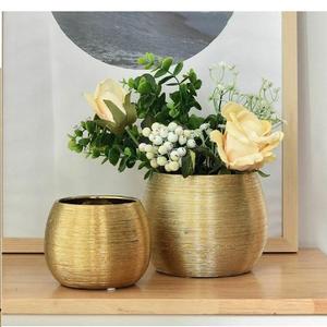 Pot de fleurs au design moderne, pour balcon, décoration de mariage, pour salon, pot de fleurs décoratif en métal - Product Image 6