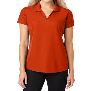 Polo personnalisé personnalisé de haute qualité en coton pour femmes polo pour femmes polo régulier pour femmes - Product Image 4