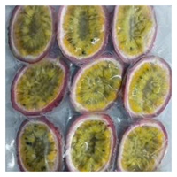 Ontdek Vietnam Half Gesneden Passievrucht: Natuurlijk Bevroren Passievrucht Voor Een Gemakkelijke, Trendy Verfrissende Drank, Geliefd Tropisch Fruit