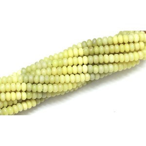Cuentas Redondas de Jade Limón: Piedra Preciosa Lisa AAA, 7-8 mm - Product Image 5
