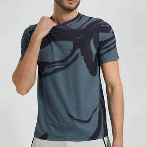 Camiseta Sublimada para Hombre, Diseño 100% Poliéster, Ligera, de Secado Rápido, Tejido Ecológico para Uso Casual de Verano y Moda Diaria - Product Image 1