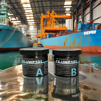 Mastic époxy adhésif de construction sous-marine pour reconstruire les soudures de réparation d'étanchéité de remplissage de liaison