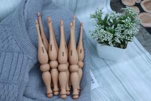 Aiguilles à tricoter en bois à finition lisse |   Haute qualité, fait main |   Prix de gros en vrac, prix d'usine - Product Image 2