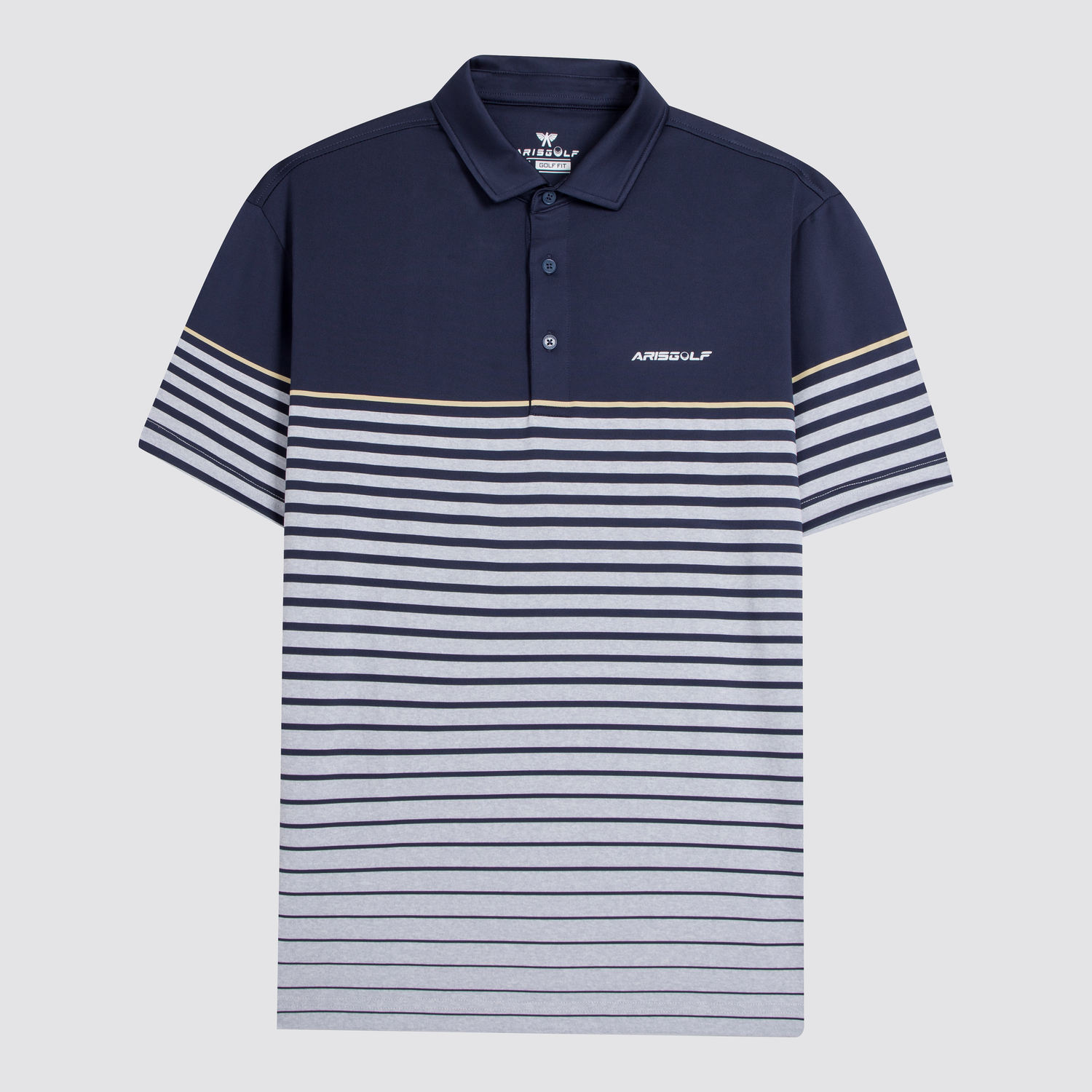 Navy Blue 9 Striped