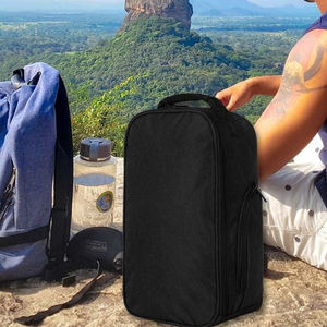 Premium Travel <b>Shoe</b> <b>Bags</b> Storage Organizer Zipper Closure <b>Shoes</b> Carrier Soccer Football <b>Shoe</b> <b>Bag</b> with Shoulder Strap - Product Image 5